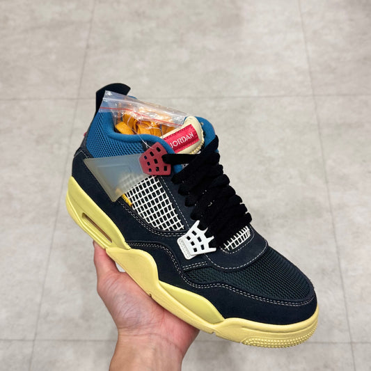 DC9533-001 Nike Air Jordan 4 Union Los Angeles Off Noir