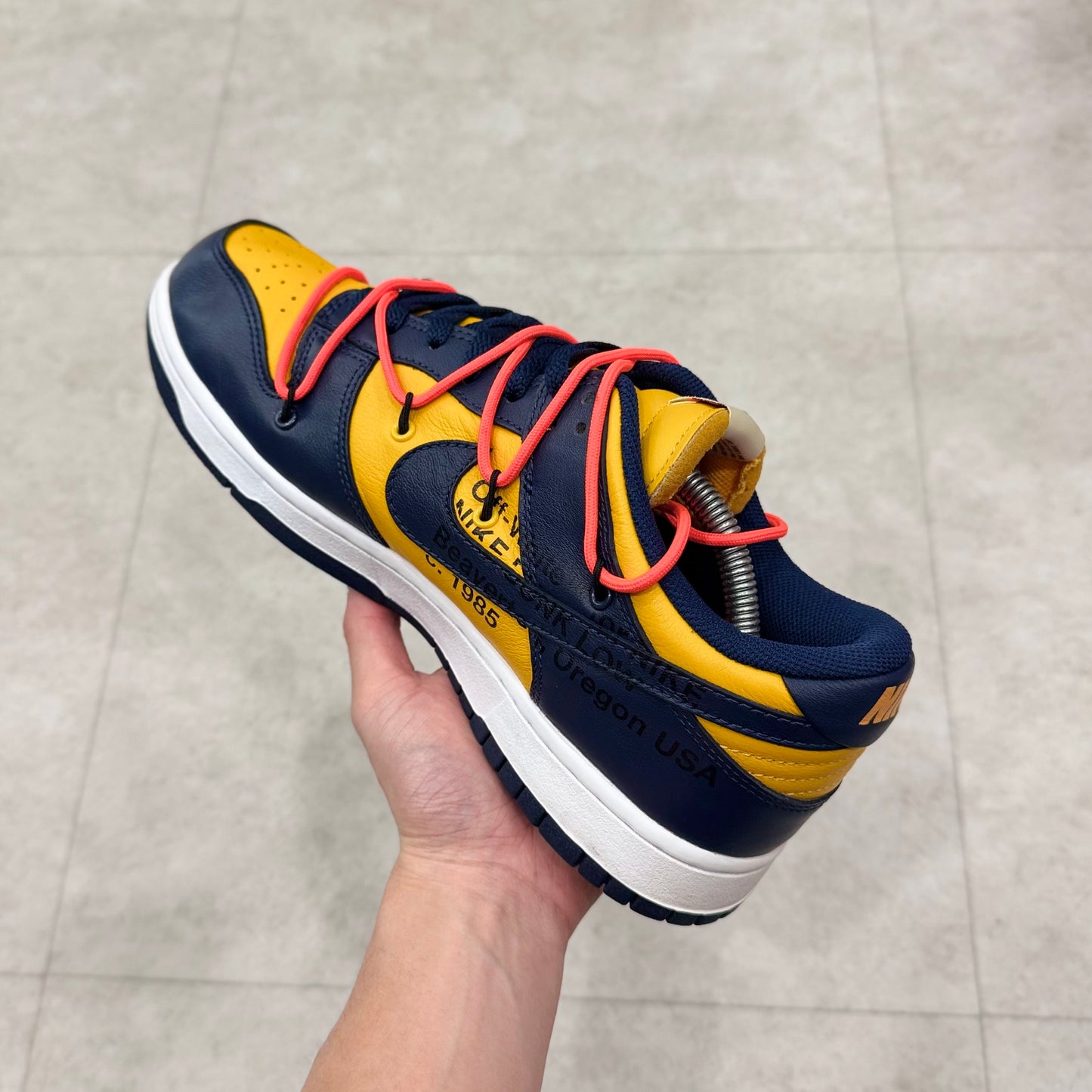 CT0856-700 Nike Dunk Off-White Michigan