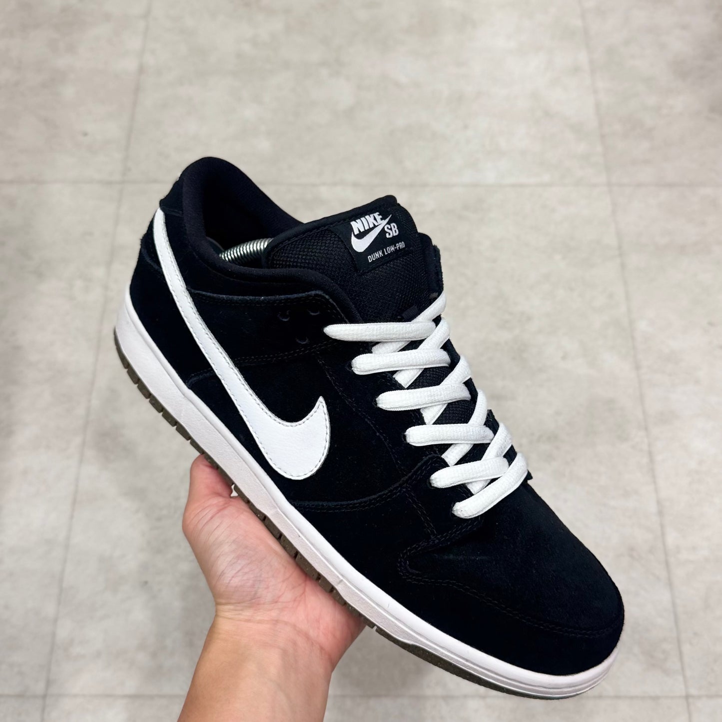 304292-016 Nike SB Dunk Black White 2011