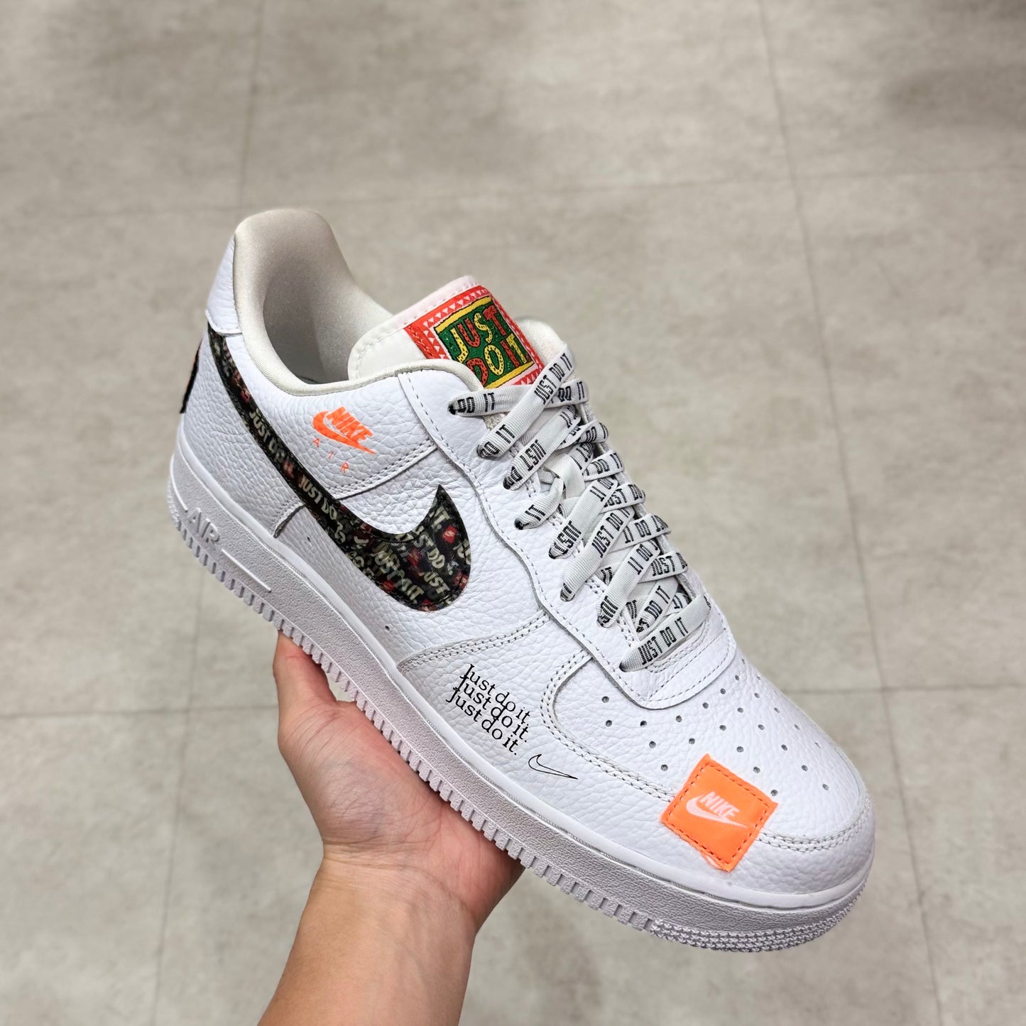 AR7719-100 Nike Air Force 1 Just Do It White