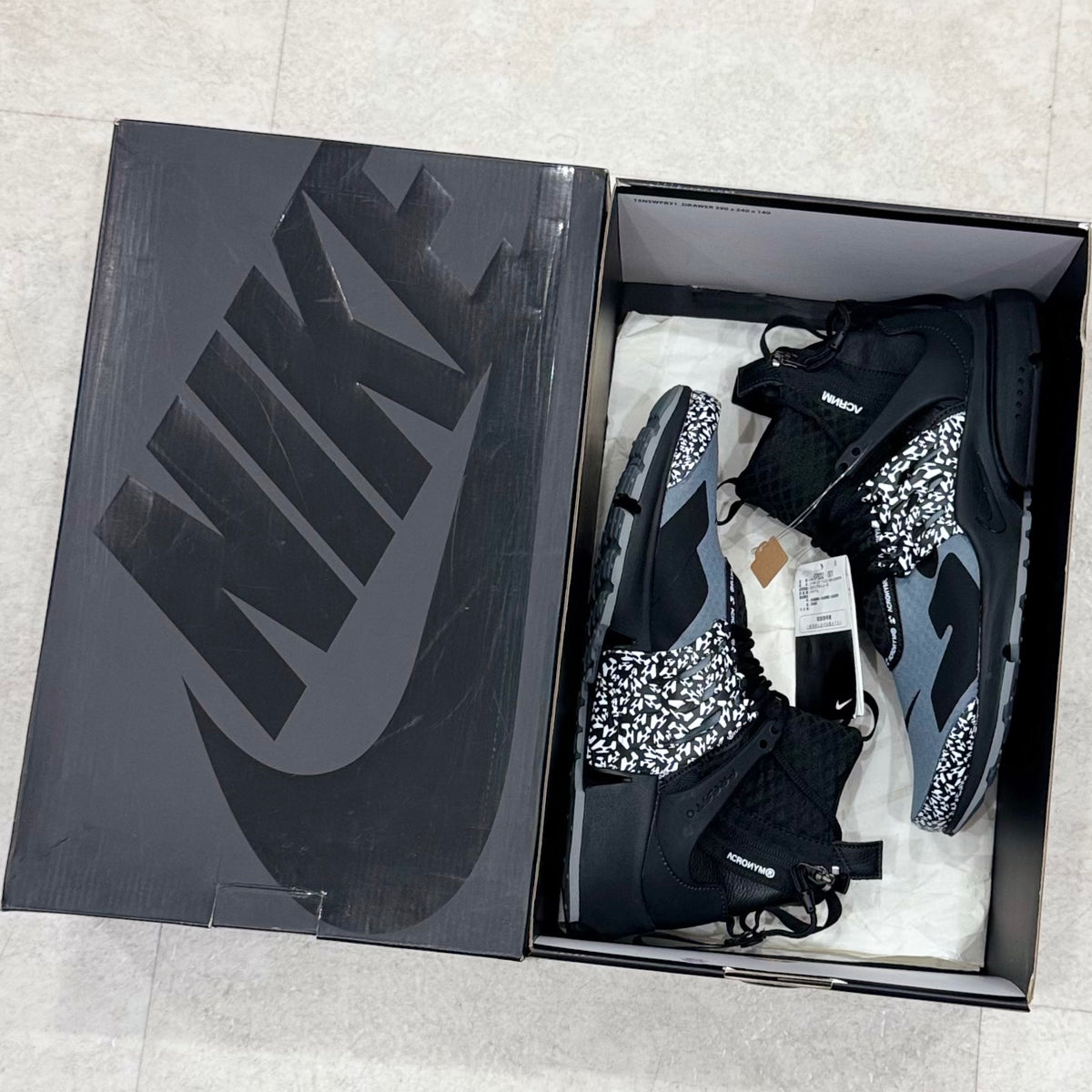 AH7832-001 Nike Air Presto Acronym Cool Grey
