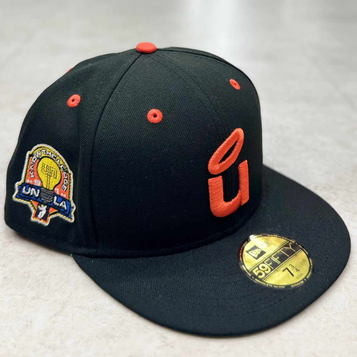 Union Los Angeles New Era 59Fifty U Halo Cap Black