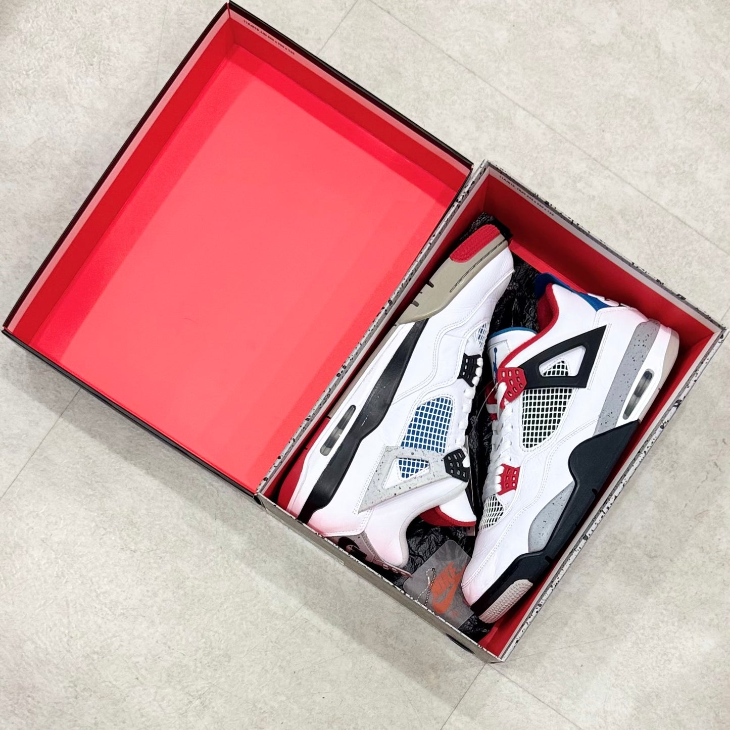 CI1184-146 Nike Air Jordan 4 What The