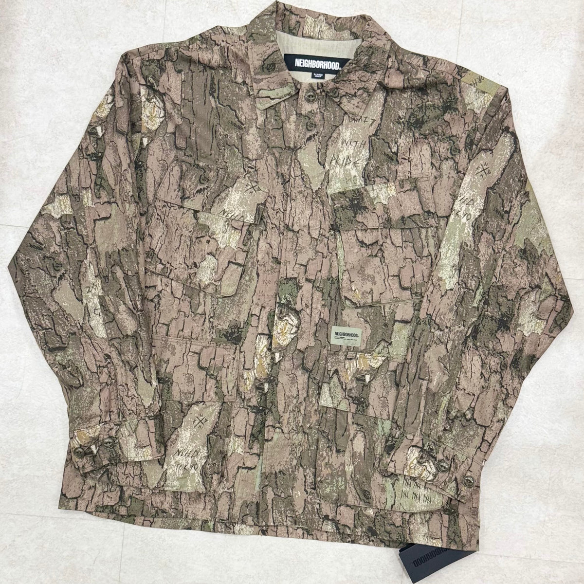 Neighborhood Camouflage Fatigue Jacket Camouflage
