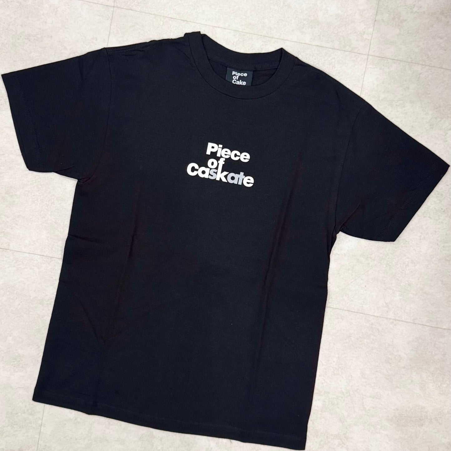 askate Piece Of Cake Logo Tee Black