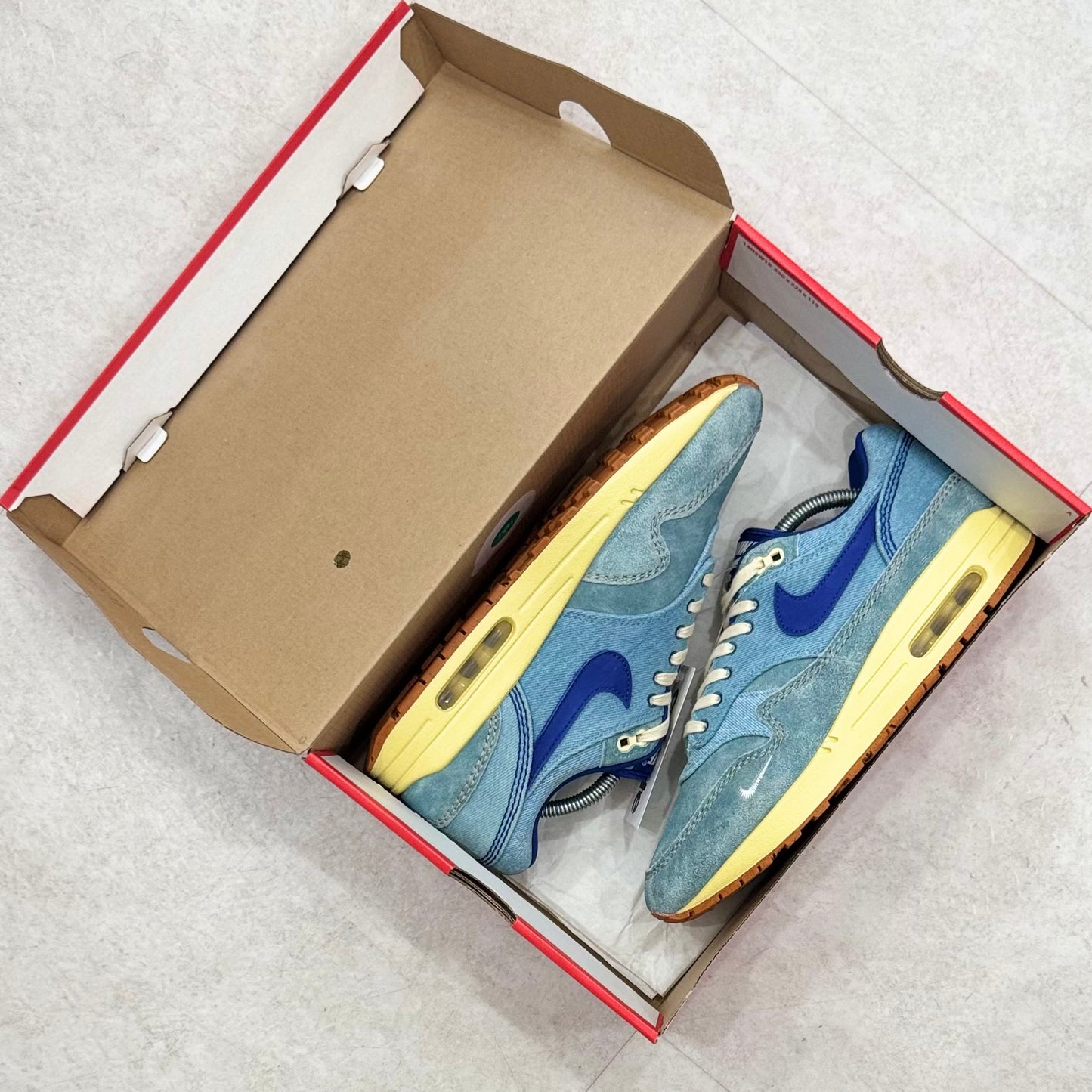 DV3050-300 Nike Air Max 1 Dirty Denim
