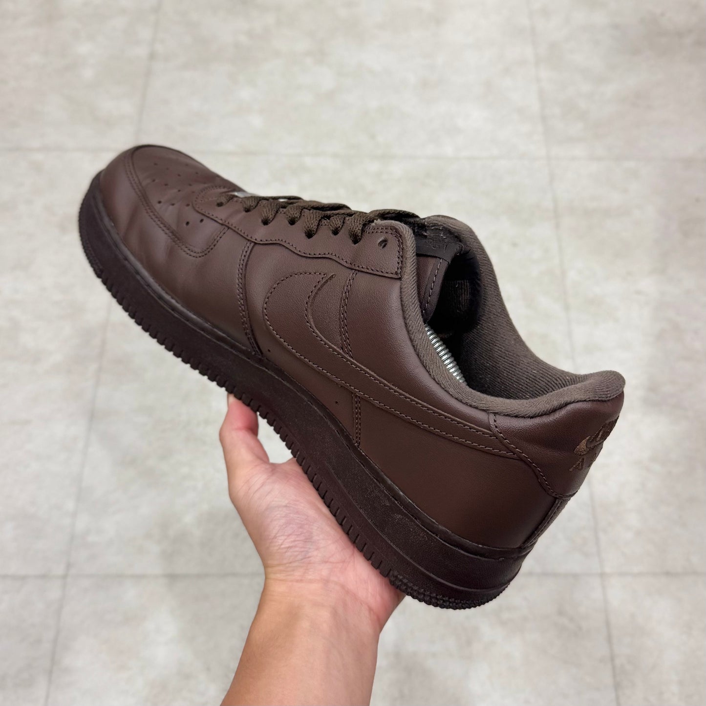 CU9225-200 Nike Air Force 1 Supreme Baroque Brown
