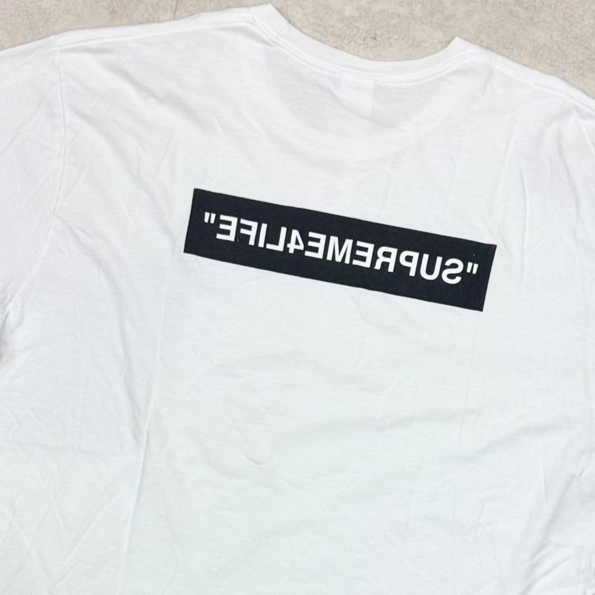 Supreme 4 Life Tee White