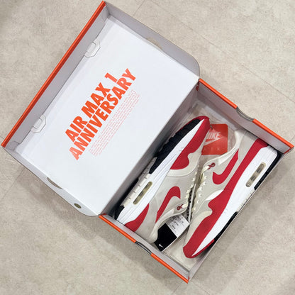 908375-103 Nike Air Max 1 Anniversary University Red