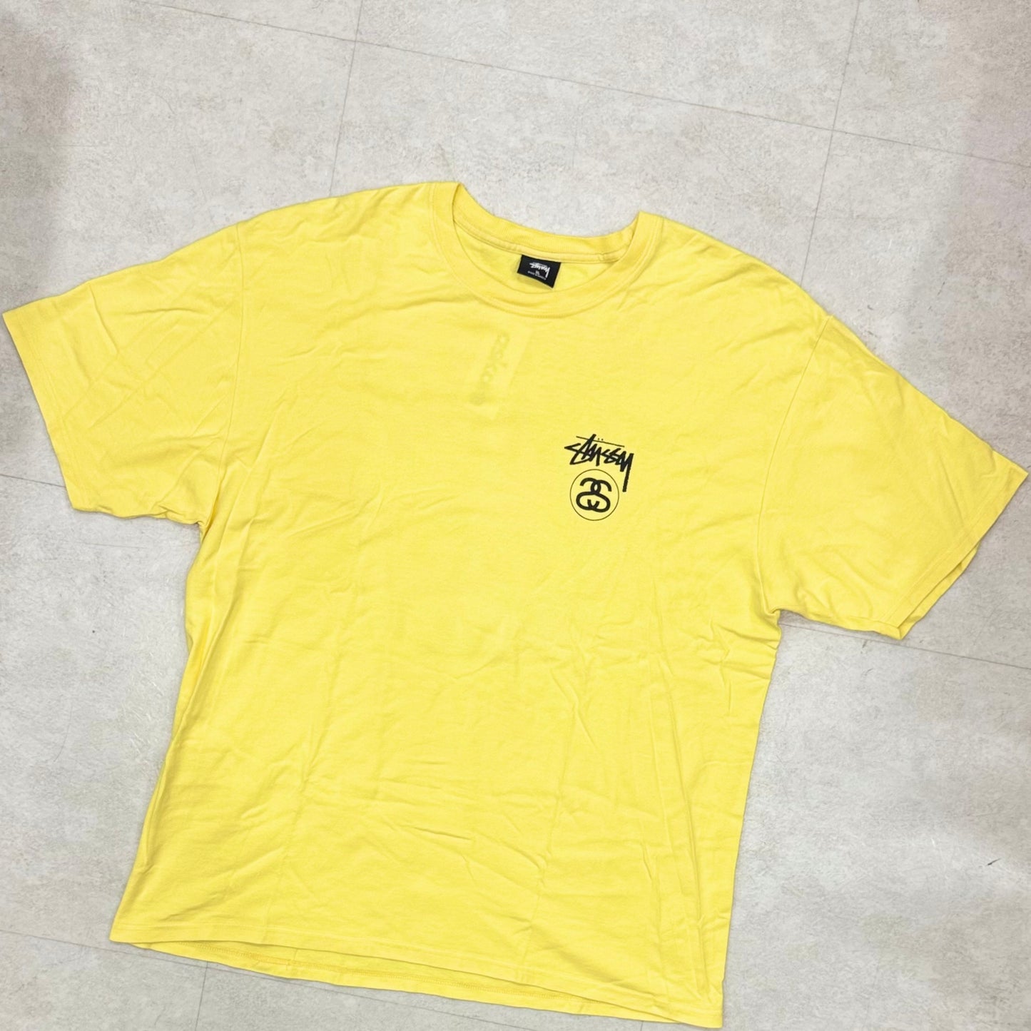 Stussy Stock Link Tee Yellow