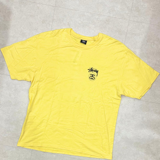 Stussy Stock Link Tee Yellow