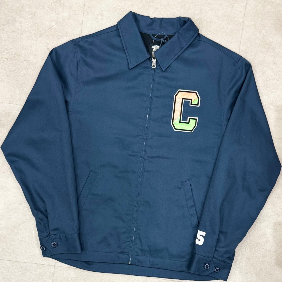 Challenger College Drizzler Jacket Navy