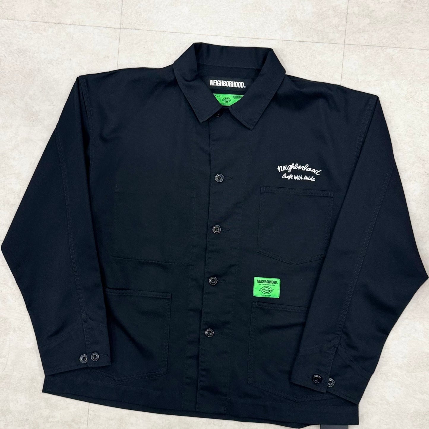 Neighborhood Dickies Coverall Jacket Black
