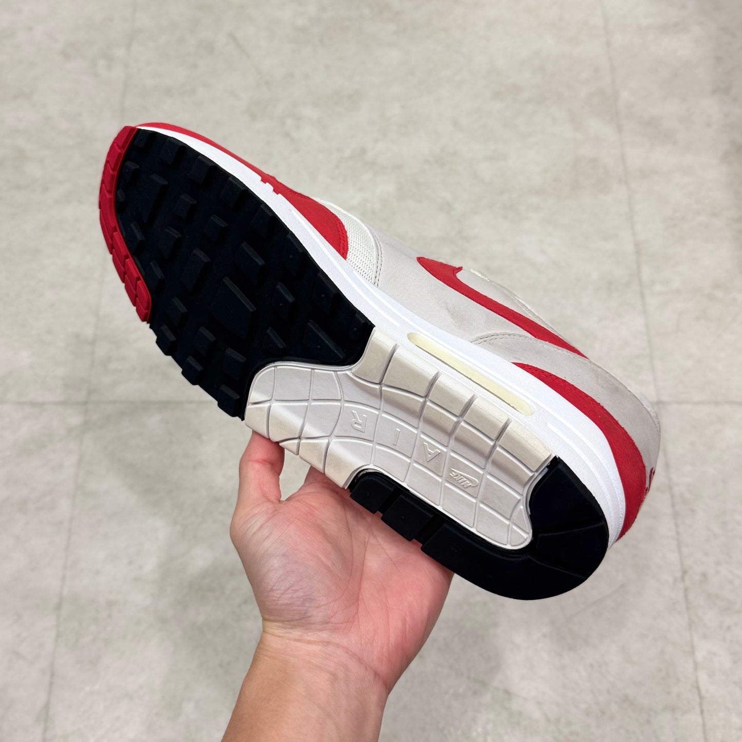 908375-103 Nike Air Max 1 Anniversary University Red