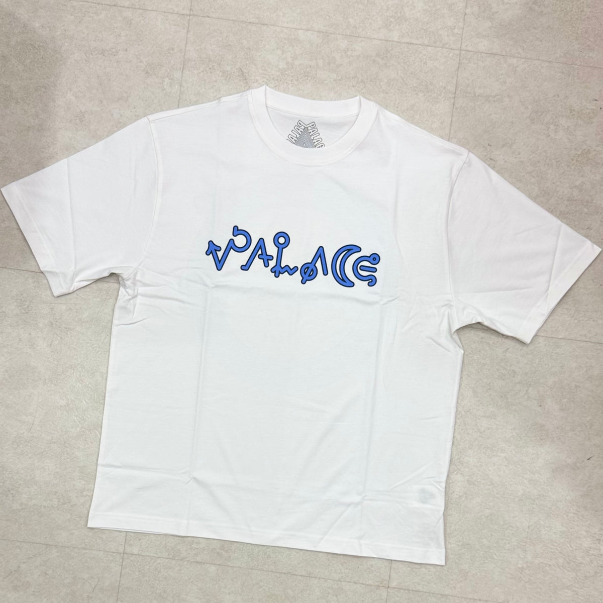 Palace Navigation SS Tee White