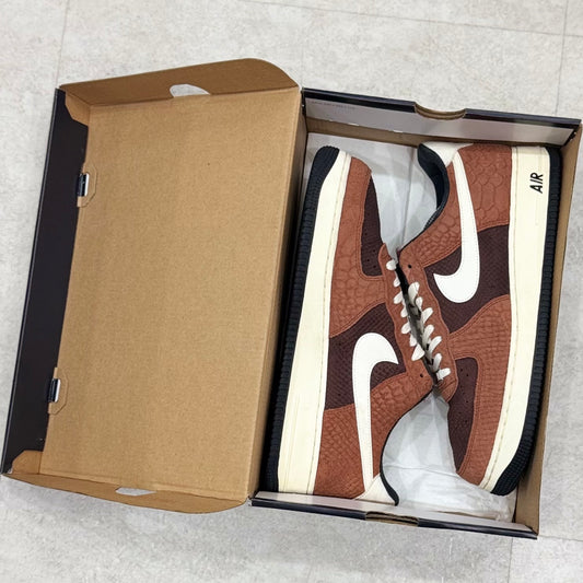 CV5567-200 Nike Air Force 1 Red Bark