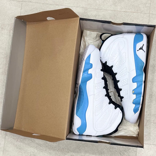 302370-103 Nike Air Jordan 9 University Of North Carolina