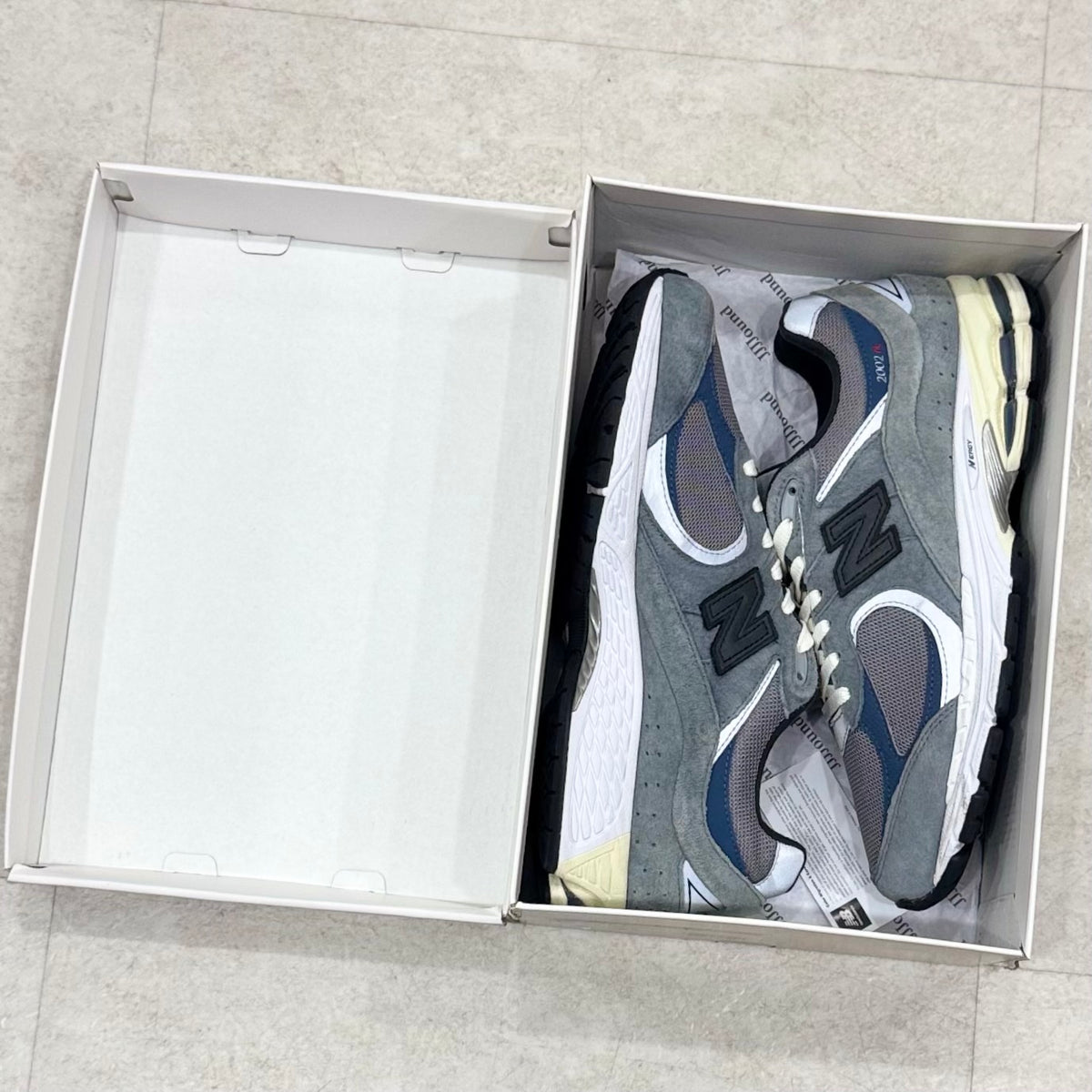 M2002RU2 New Balance 2002 JJJJound Storm Blue