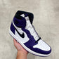 555088-500 Nike Air Jordan 1 Court Purple 2020