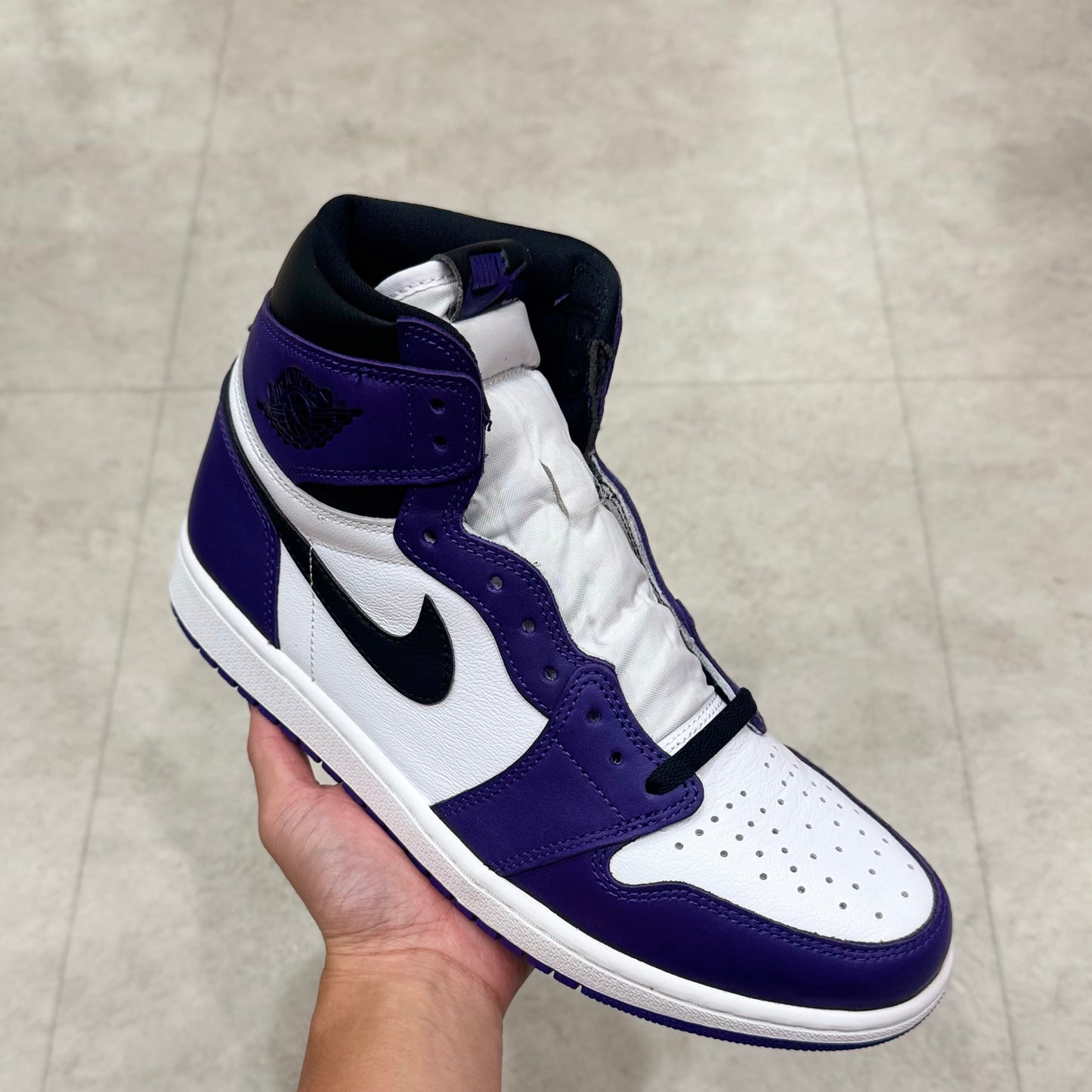 555088-500 Nike Air Jordan 1 Court Purple 2020