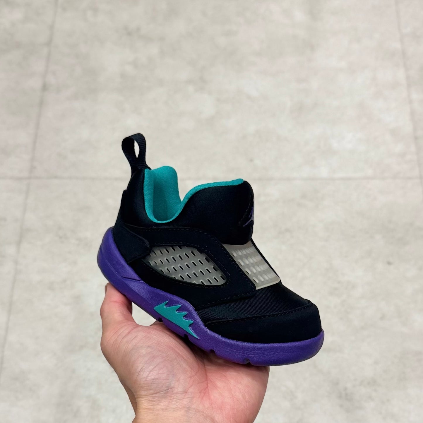 CK1228-007 Nike Air Jordan 5 TD Little Flex Grape