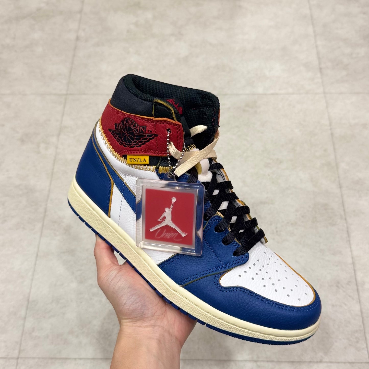 BV1300-146 Nike Air Jordan 1 Union Storm Blue