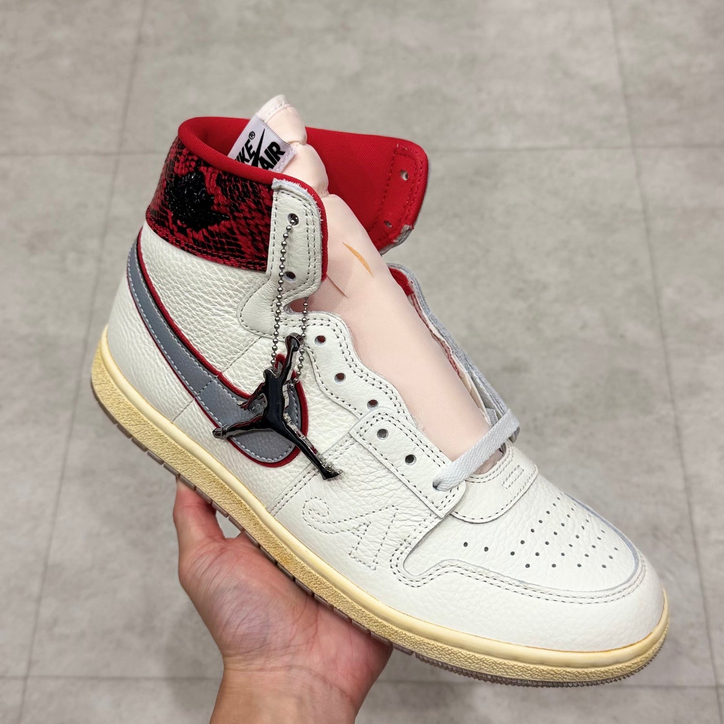 FN8675-100 Nike Jordan Air Ship Awake NY University Red