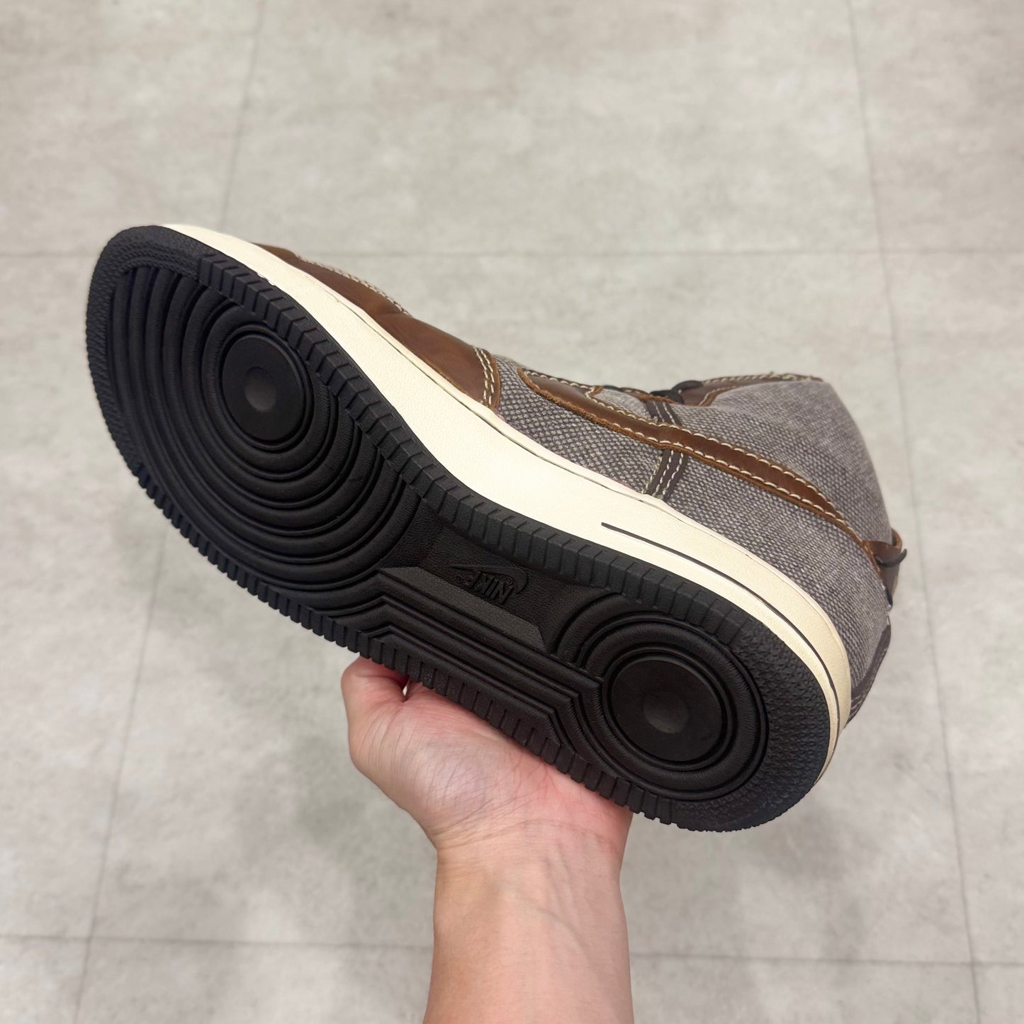 308986-221 Nike Air Force 1 Baseball Pack Boulder