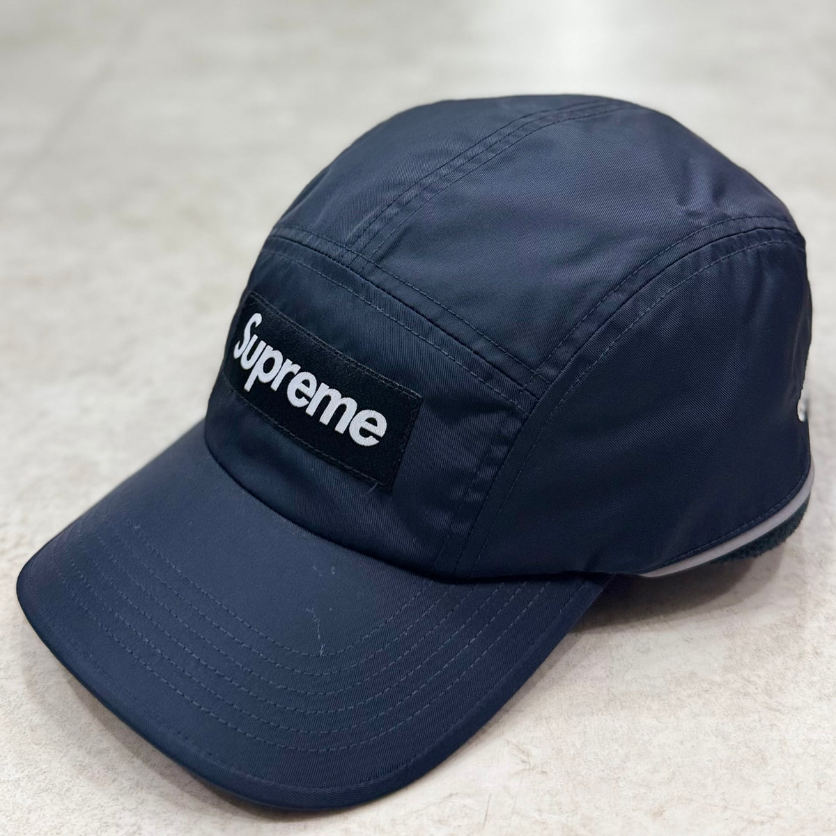 Supreme Polartec Lined Packable Earflap Camp Cap Black