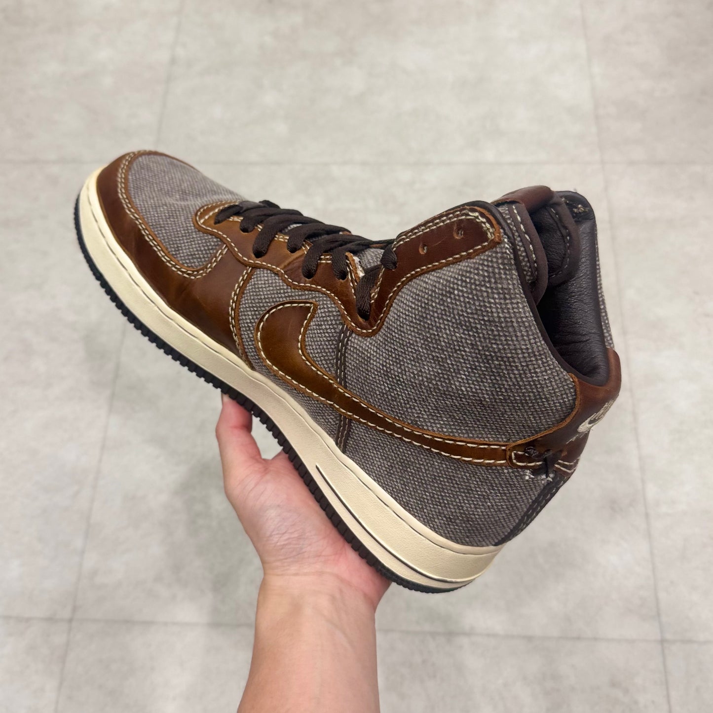 308986-221 Nike Air Force 1 Baseball Pack Boulder