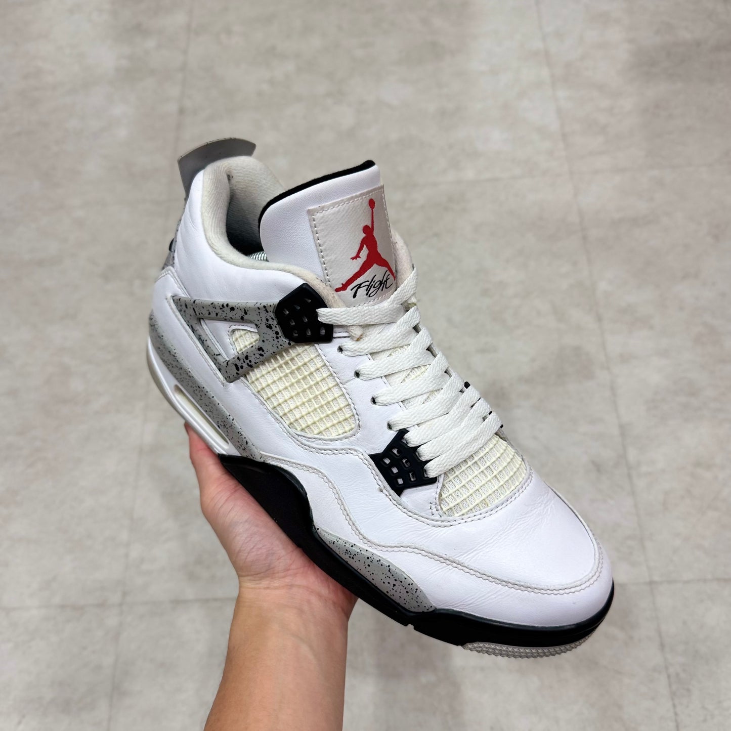 840606-192 Nike Air Jordan 4 White Cement 2016