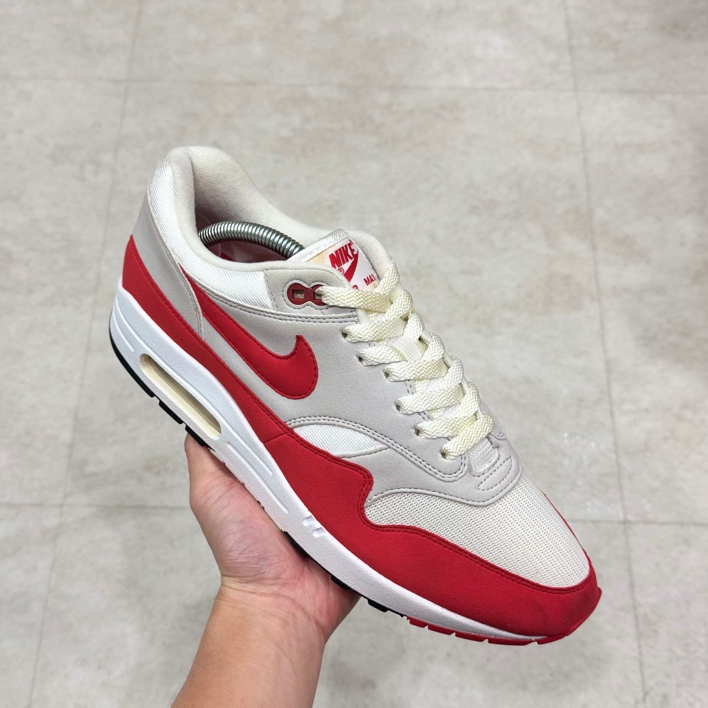908375-103 Nike Air Max 1 Anniversary University Red