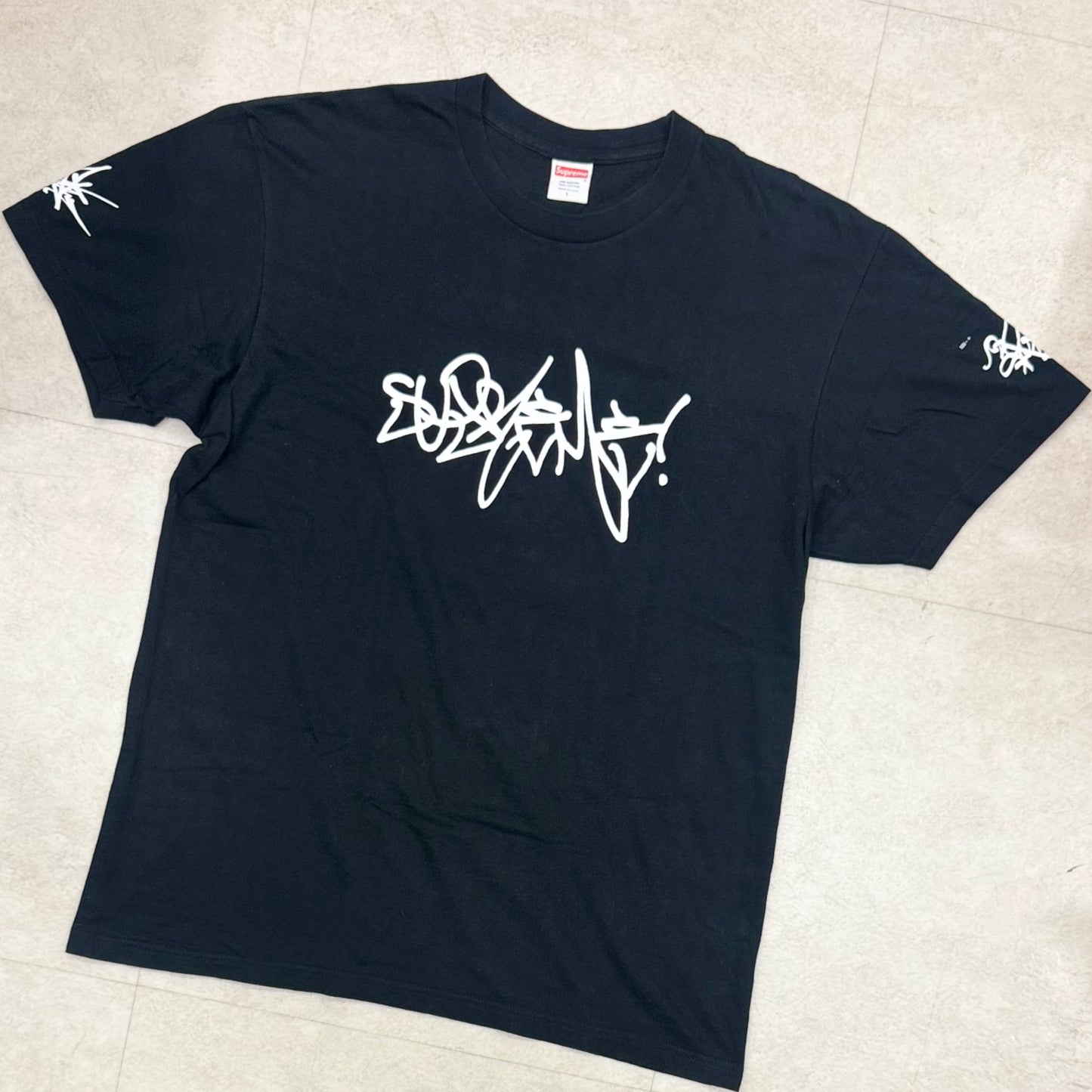 Supreme Rammellzee Tag Tee Black