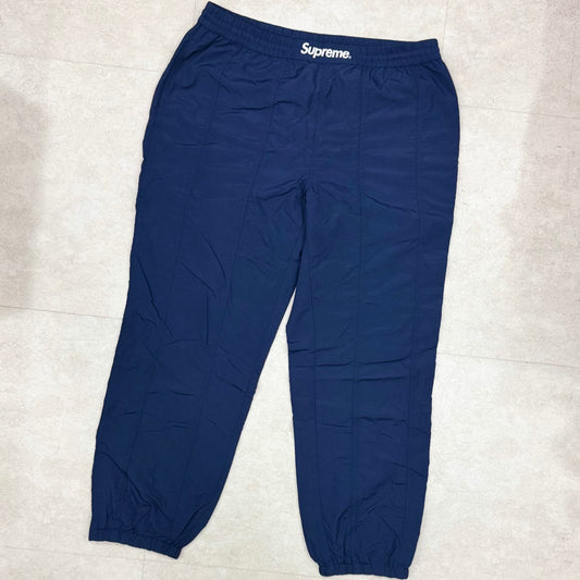 Supreme Paneled Warm Up Pant Navy