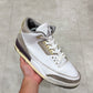 DH3434-110 Nike Wmns Air Jordan 3 A Ma Maniere Medium Grey