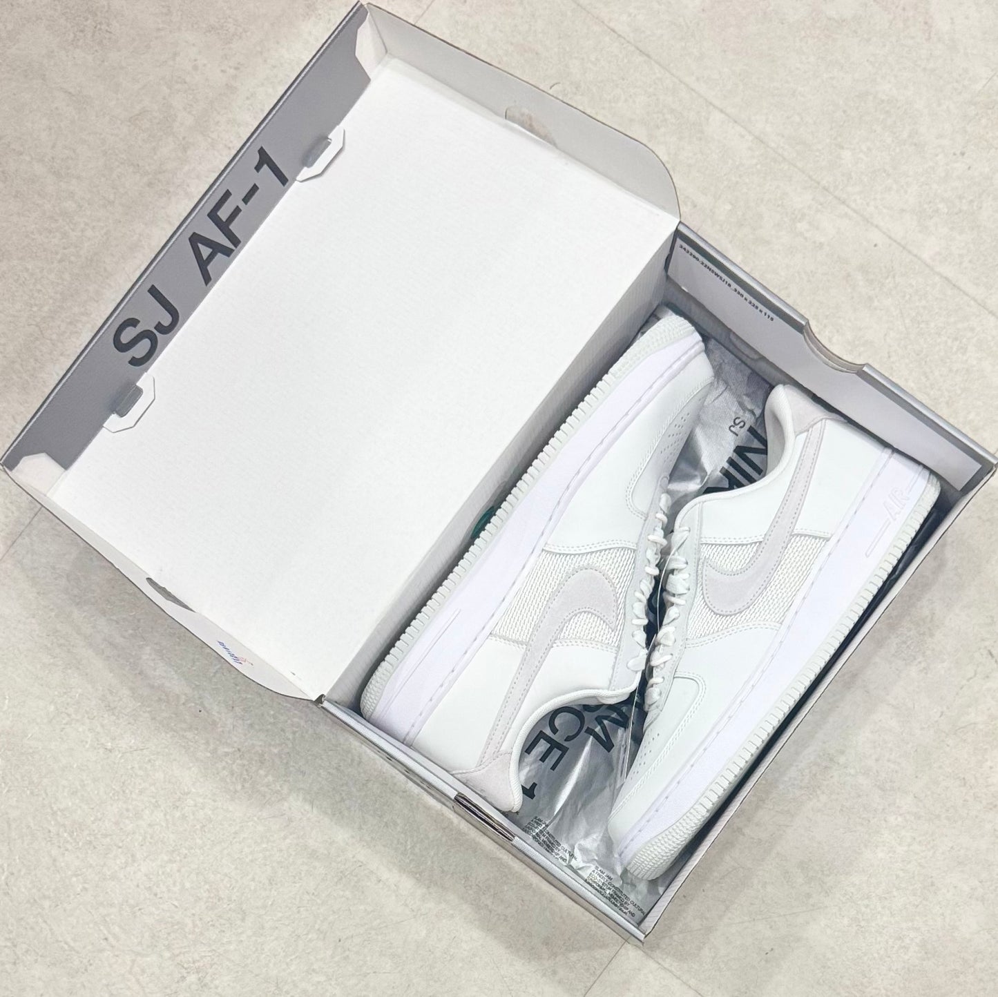 DX5590-100 Nike Air Force 1 Slam Jam Summit White
