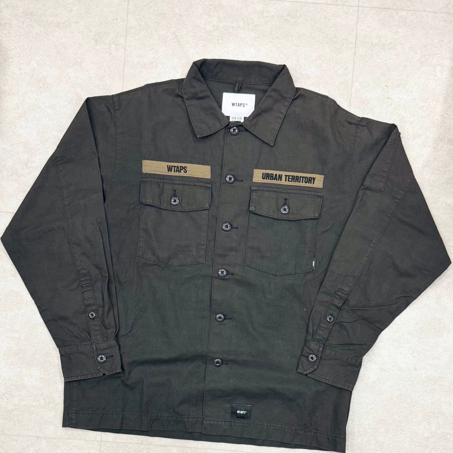 Wtaps Buds Shirt Black