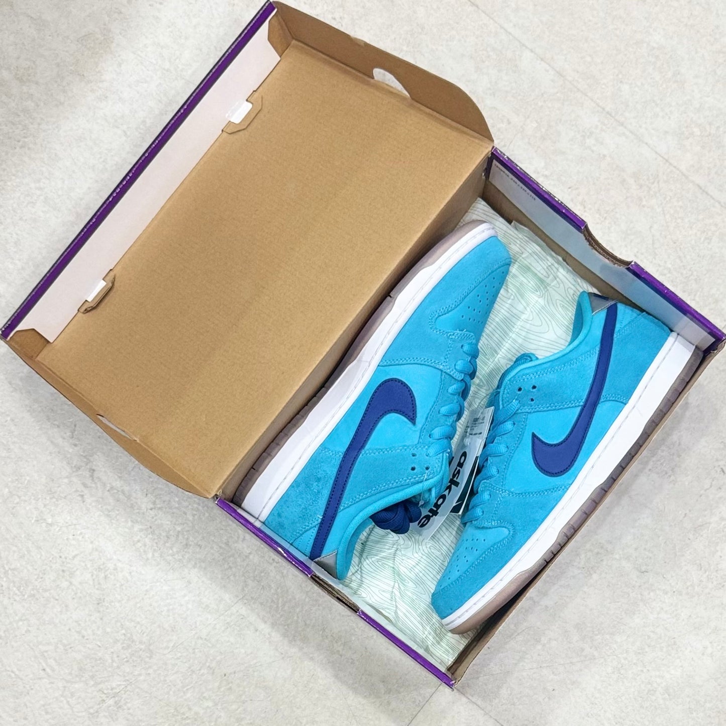 BQ6817-400 Nike SB Dunk Bule Fury