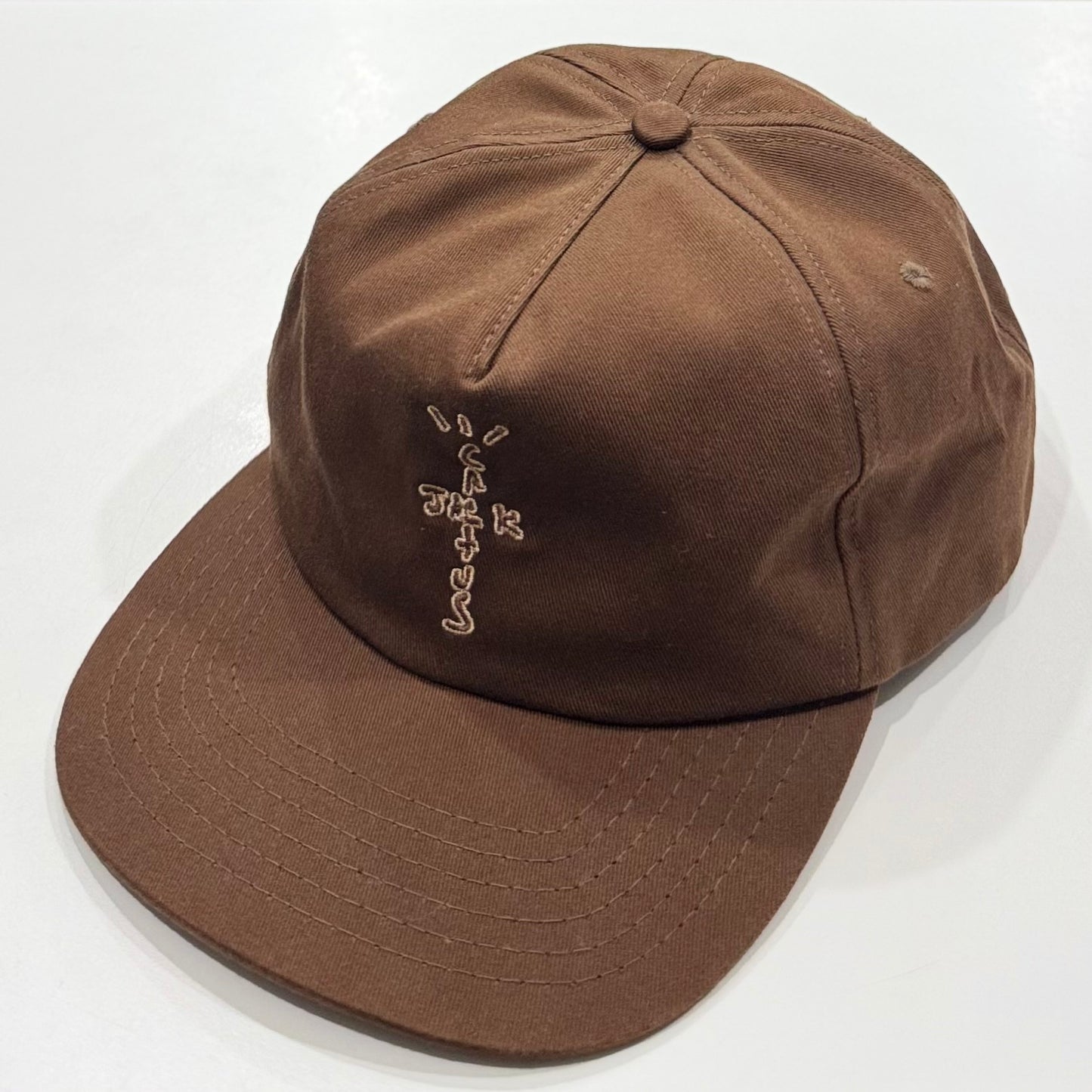 Cactus Jack Travis Scott 5-Panel Cap Dark Mocha