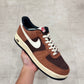 CV5567-200 Nike Air Force 1 Red Bark