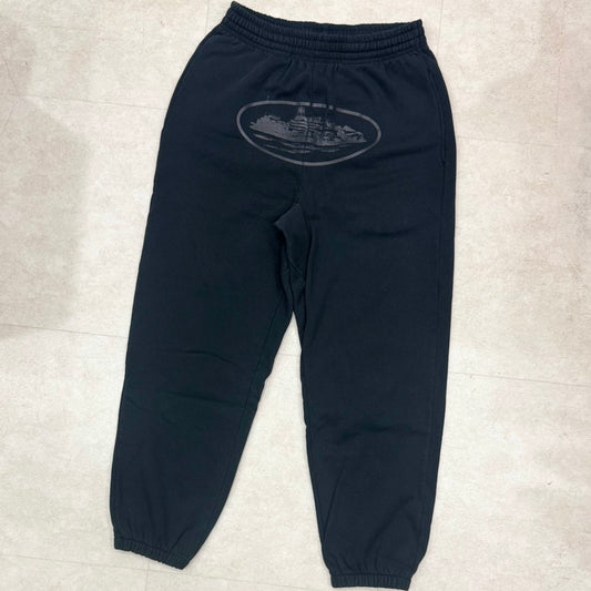 Corteiz Alcatraz Sweat Pant Triple Black