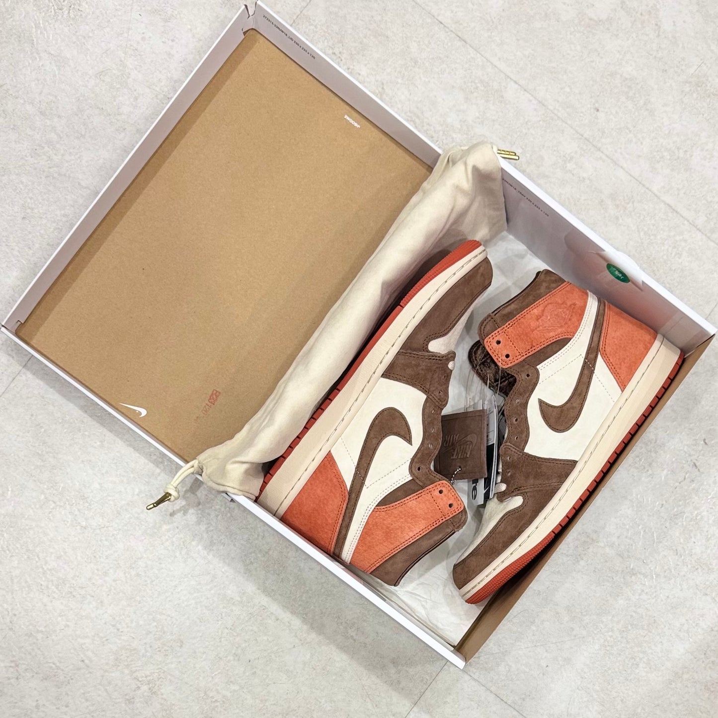 FQ2941-200 Nike Wmns Air Jordan 1 Dusted Clay