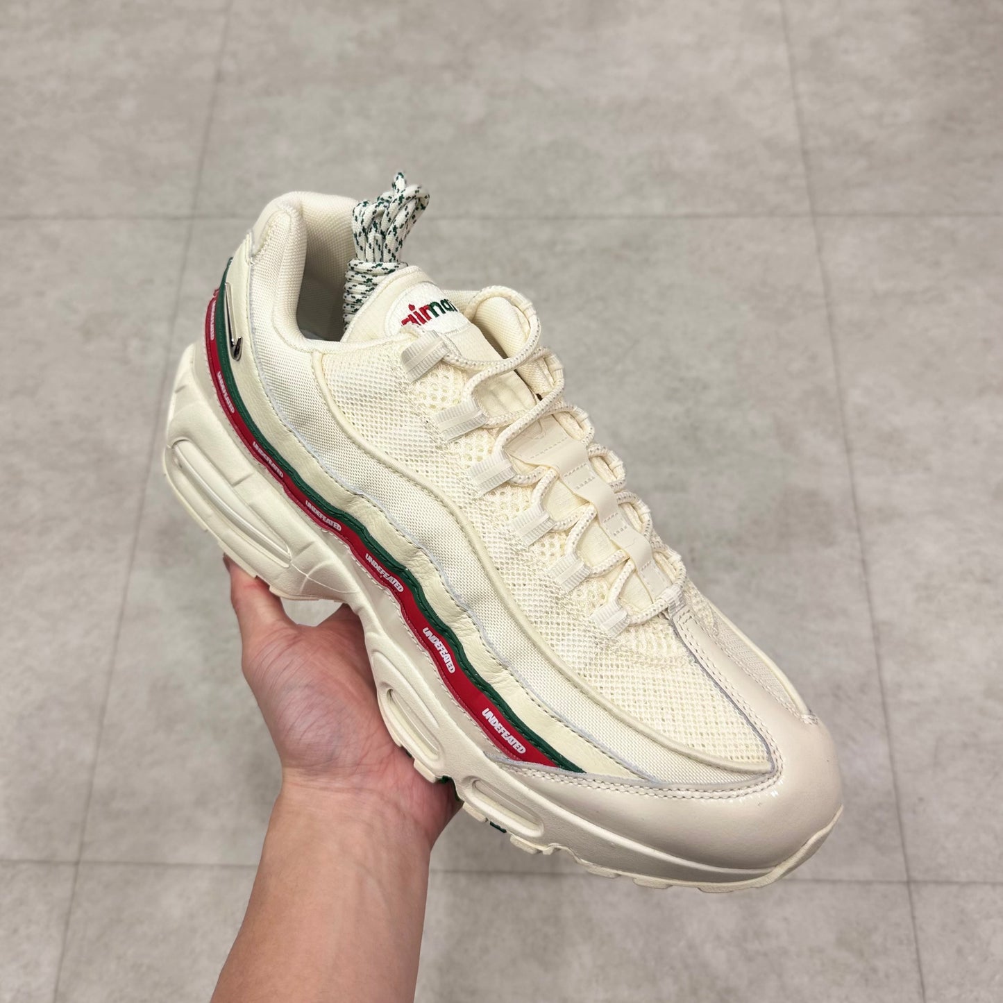 IB4453-100 Nike Air Max 95 Undefeated Sail