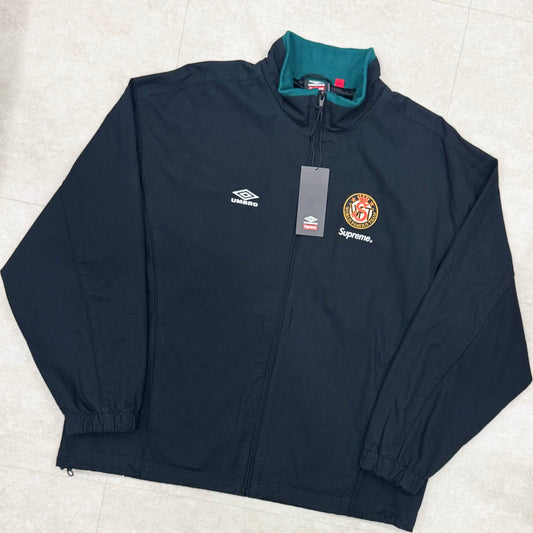 Supreme Umbro Cotton Ripstop Track Jacket Black