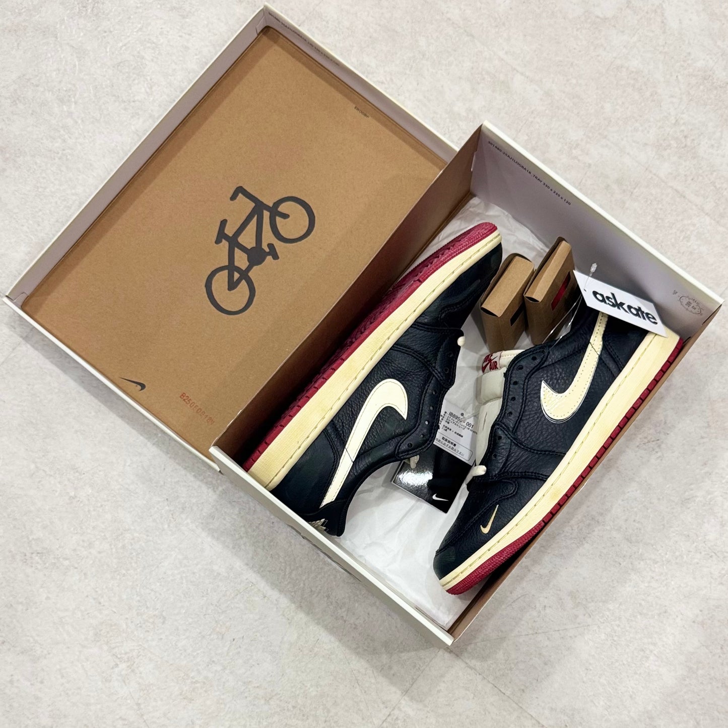 IB8958-001 Nike Air Jordan 1 Nigel Sylvester Black