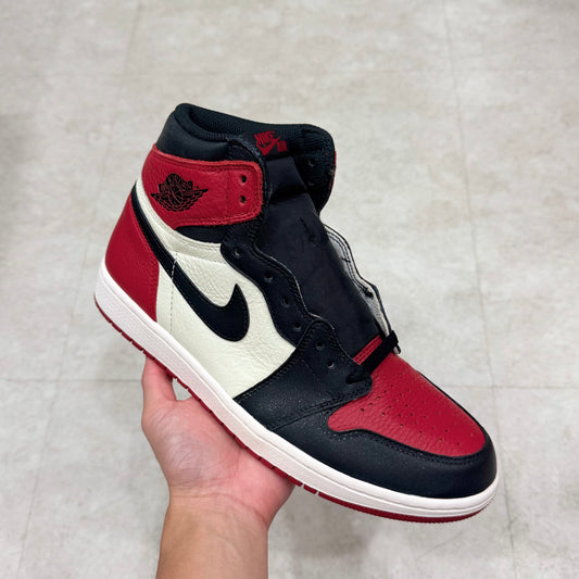 555088-610 Nike Air Jordan 1 Bred Toe 2018