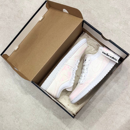 553558-115 Nike Air Jordan 1 Vintage Lichen Jumpman LA