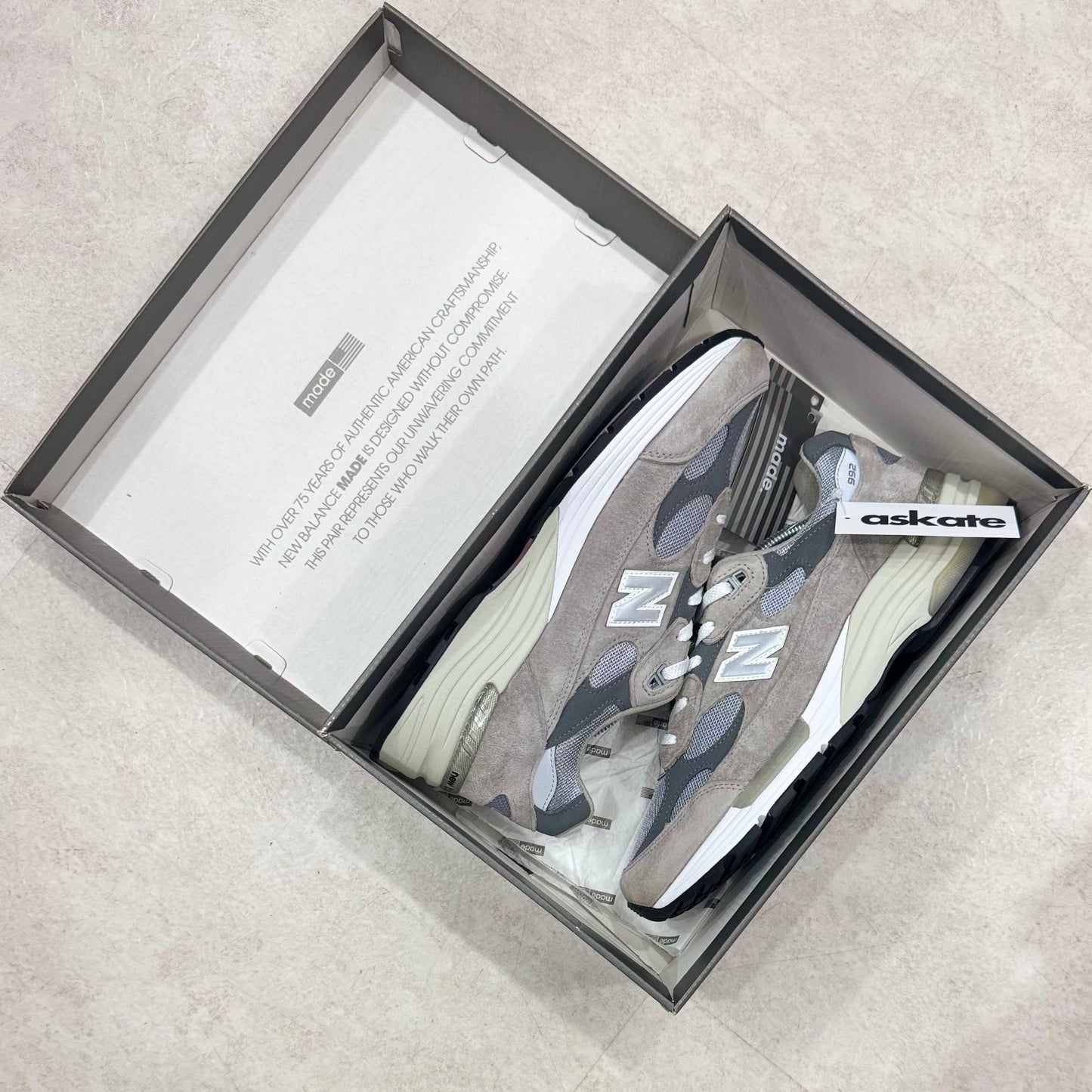 M992GR New Balance 992 Gray 2020