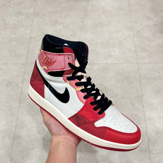DV1748-601 Nike Air Jordan 1 Spider-Man Across The Spider-Verse
