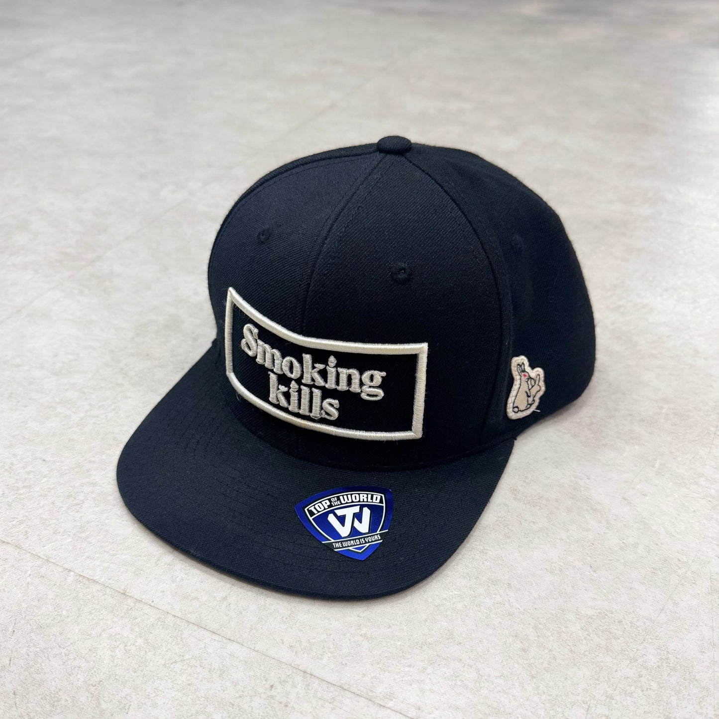 FR2 Smoking Kills Box Logo Cap Black